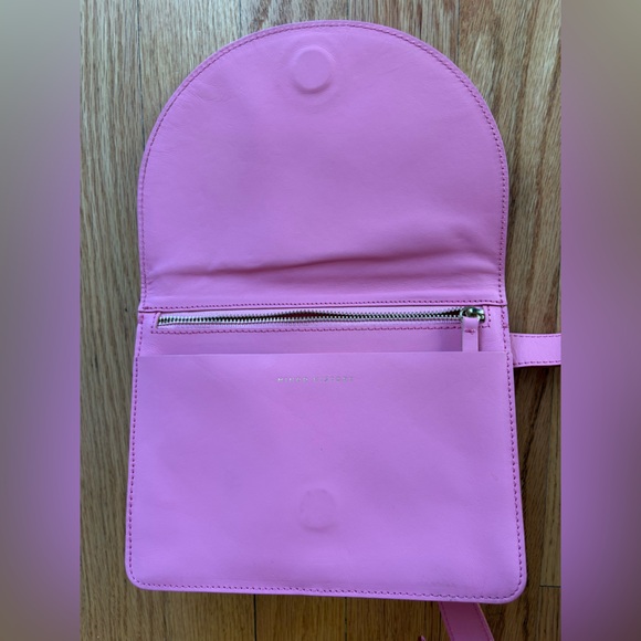 Minor History leather luna belt bag in rose - Picture 5 of 11